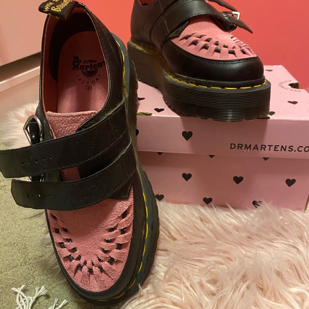 RARE Dr. Martens x Lazy Oaf creepers - Picture 3 of 6